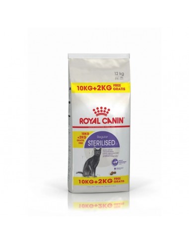 Royal Canin Sterilised, 10kg + 2 kg GRATUIT