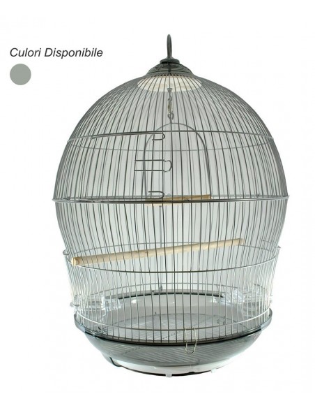 Colivie Pasari Rotunda 370, Gri Silver, 47x70 cm