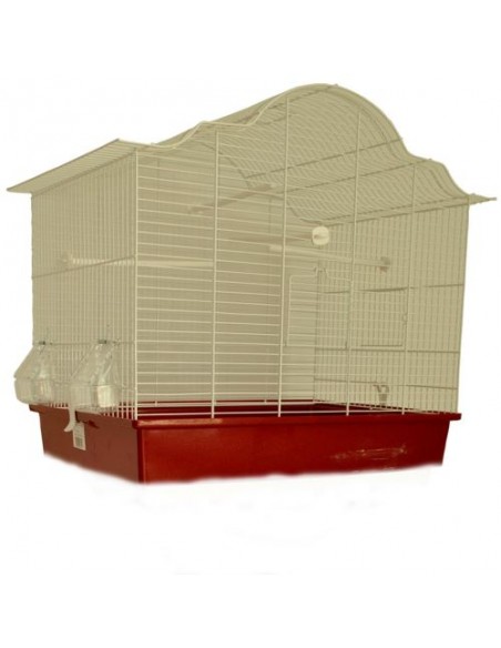 Colivie MPS Sophia 1 Alb/Rosu, 51x36xh57 cm
