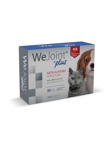 Supliment WeJoint Plus Small Breed and Cats, 30 cp