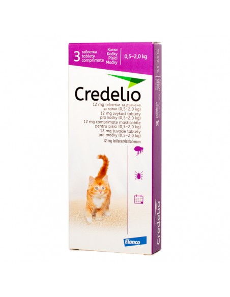 Credelio Cat 12 mg (0.5-2 kg) 1 tablete