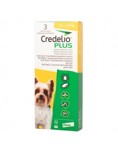 Credelio Plus 56.25/2.11 mg (1.4-2.8 kg) 1 tableta