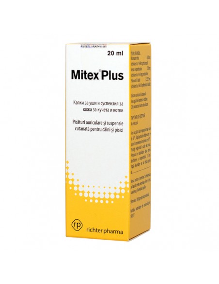 Mitex Plus Solutie Otica, 20 ml