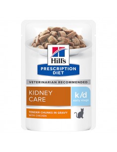 Hill's PD Feline k/d Early Stage Chicken 12x85 g (plic)