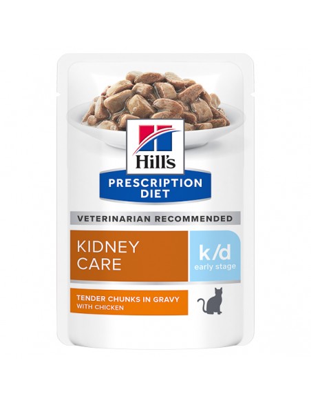 Hill's PD Feline k/d Early Stage Chicken 12x85 g (plic)