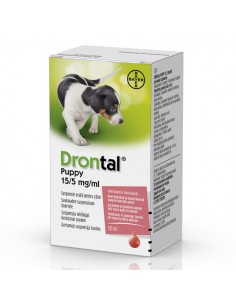 Drontal puppy suspension, 50 ml