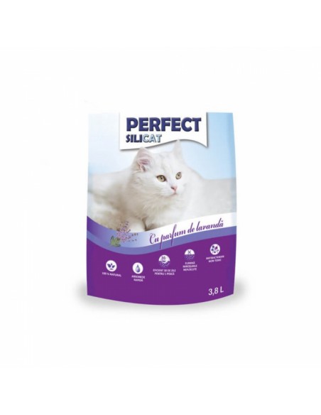 Nisip Silicat Perfect cu lavanda 3,8 L