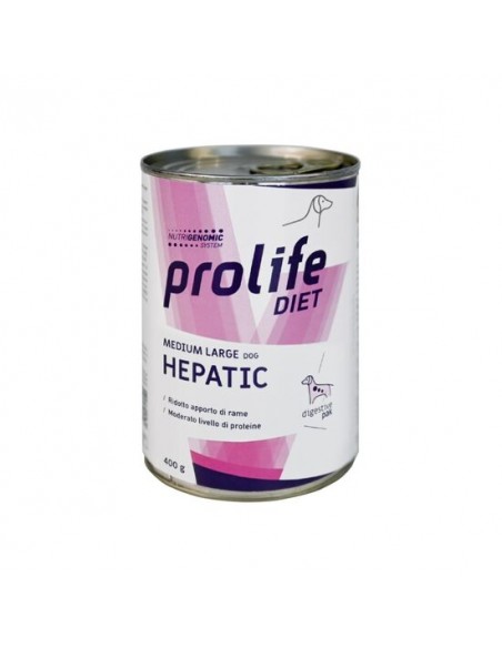 Prolife Dog Vet Hepatic, 6X400 g