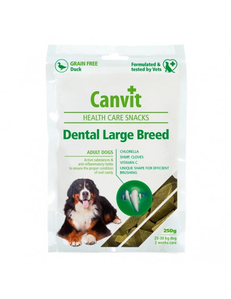 Canvit Health Care Snack Dental Large Breed 2x250g
