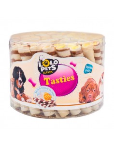 Treats Tasties pentru Caini, Lapte si Miere, 60 buc