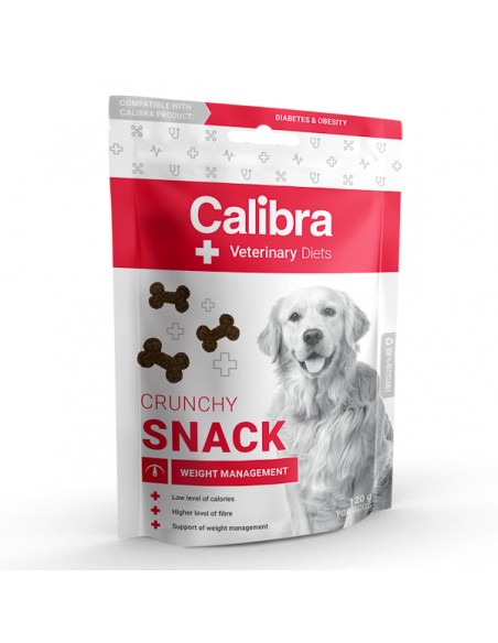 Calibra VD Dog Crunchy Snack Weight Management 2x120 g