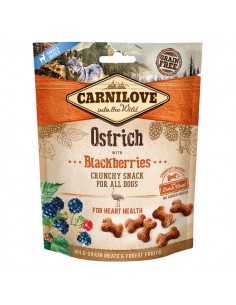 Carnilove Dog Crunchy Snack Ostrich with Blackberries...