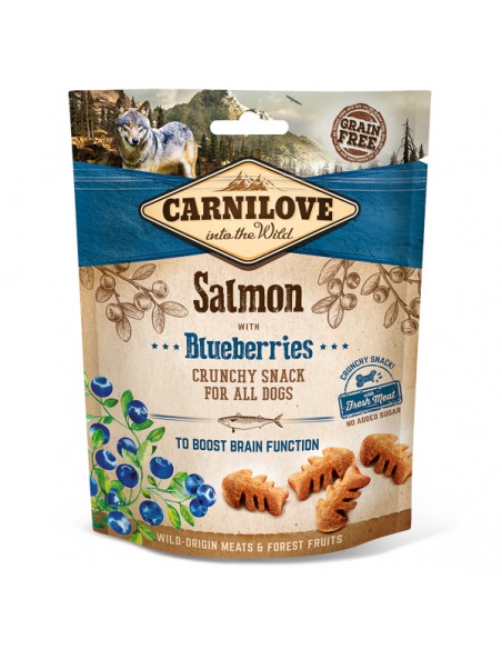 Carnilove Dog Crunchy Snack Salmon with Blueberries 4x200 g