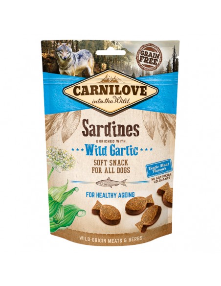 Carnilove Dog Semi Moist Sardines with Wild Garlic 4x200 g