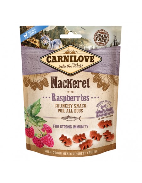 Carnilove Dog Crunchy Snack Mackerel with Raspberries 4x200 g