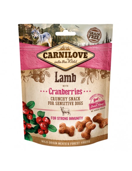 Carnilove Dog Crunchy Snack Lamb with Cranberries 4x200 g