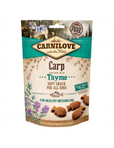 Carnilove Dog Semi Moist Snack Carp with Thyme 4x200 g