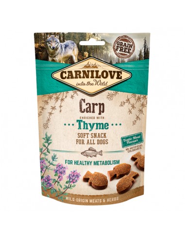 Carnilove Dog Semi Moist Snack Carp with Thyme...