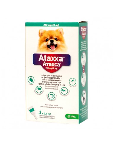 Ataxxa 40 (0-4 kg) x 1 pipeta
