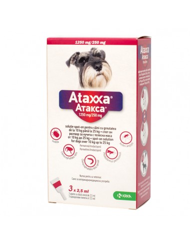 Ataxxa 250 (10-25 kg) x 1 pipeta