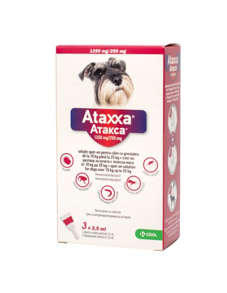 Ataxxa 250 (10-25 kg) x 1 pipeta