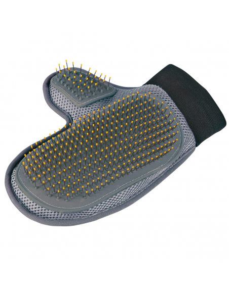 Manusa Pentru Periat Animale, cu Pini Metalici 0116, 18x24cm