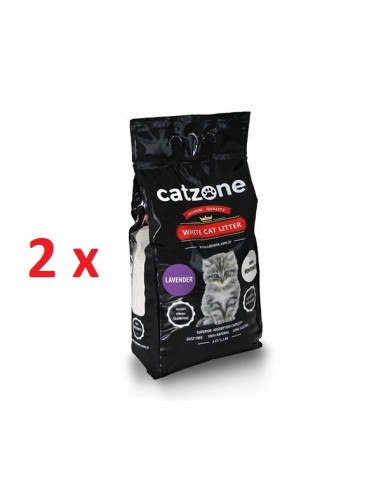 Catzone Clumping Nisip Super Premium Lavanda 2...