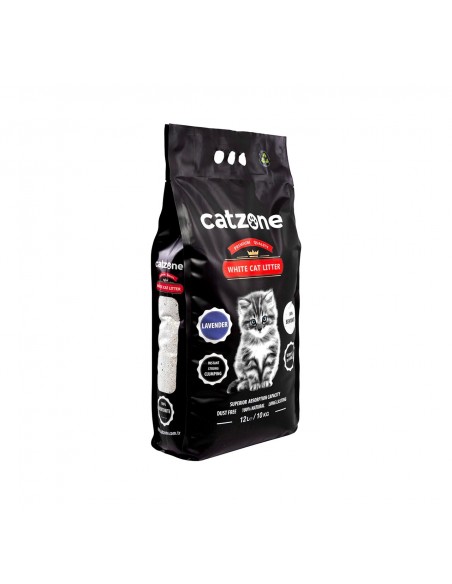 Catzone Clumping Nisip Super Premium Lavanda 12L/10kg