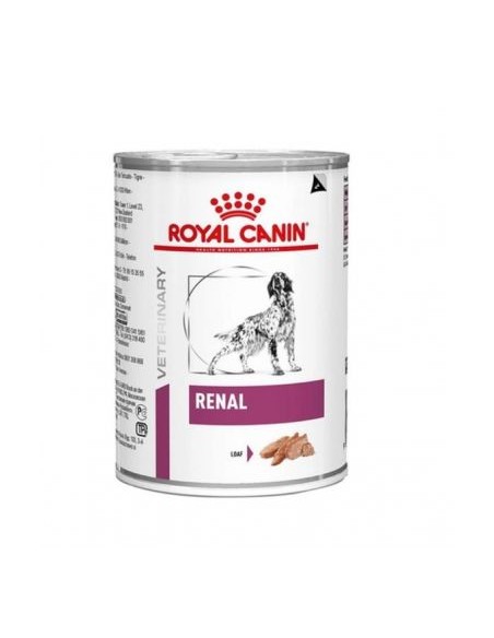 Royal Canin VD, Renal Dog, Conserva, 6 x 410 g