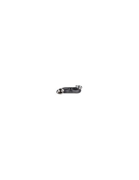 Castron Dublu Antiderapant Cuve Inox pentru Caini Grafa 2x220 ml