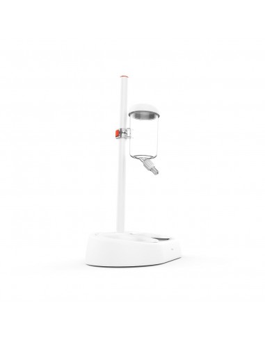Castron Dublu Hrana si Apa Fida Fountain White