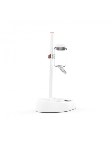 Castron Dublu Hrana si Apa Fida Fountain White