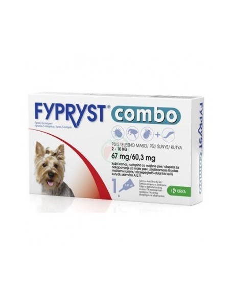Fypryst Combo Dog S 2-10 kg