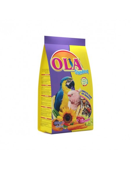 Hrana Completa Ola pentru Papagali Mari, 800 g