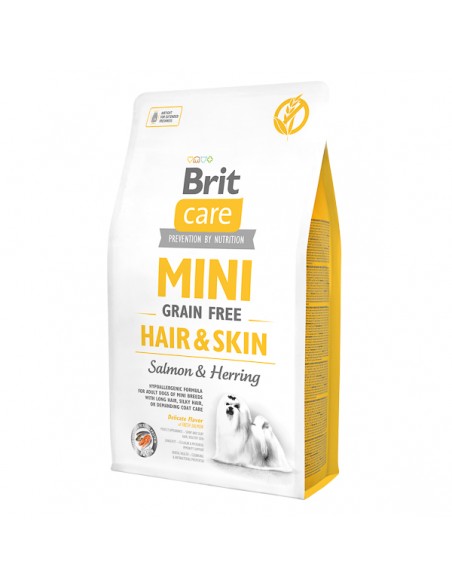 Brit Care Mini Grain Free Hair and Skin 2 x 7 kg