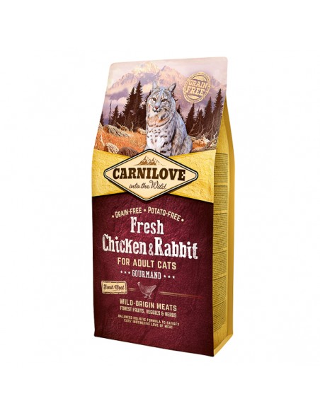Carnilove Fresh Chicken and Rabbit for Adult Cats 2 x 6 kg