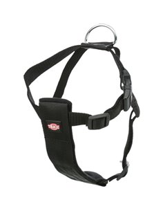 Ham Si Centura Auto Pentru Caini, M: 50-70 cm/25 mm, Negru, 1291