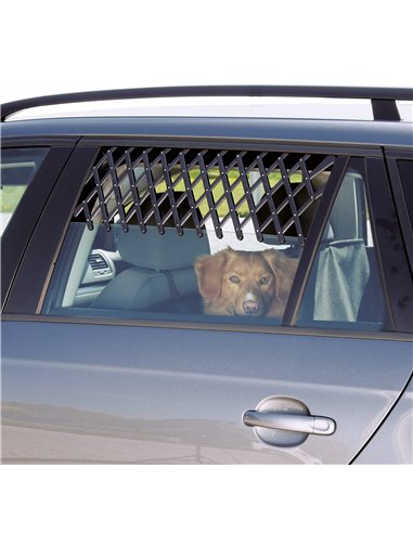 Grilaj Geam Auto, Plastic, 30-110 cm, Negru, 13102
