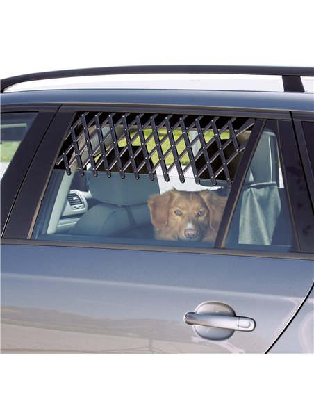 Grilaj Geam Auto, Plastic, 30-110 cm, Negru, 13102
