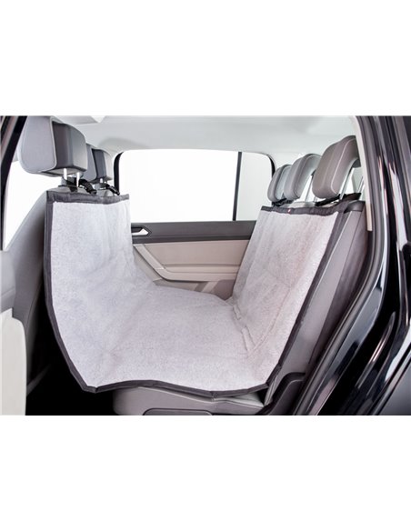 Husa Protectie Bancheta Auto, 1.45x1.60 m, Gri/Negru, 1313