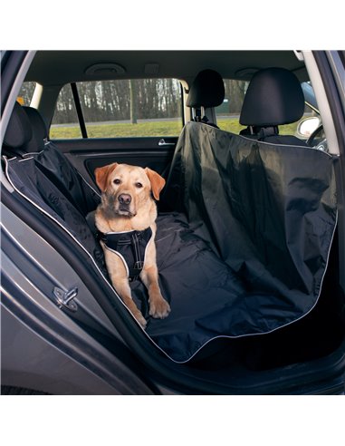 Husa Protectie Bancheta Auto, 1.45x1.60 m, Negru, 13472