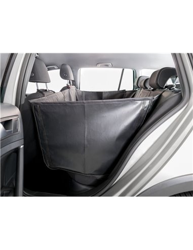 Husa Protectie Bancheta Auto, Cu Parti Laterale, 1.50x1.35 m, Negru, 1348
