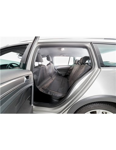 Husa Protectie Bancheta Auto, Cu Parti Laterale, 1.50x1.35 m, Negru, 1348