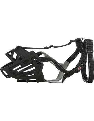 Botnita Flexibila, Cauciuc, M (Bot 25 cm/ Cap 19 cm) Negru 17612