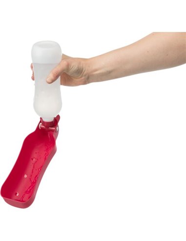 Sticla Cu Castron Pentru Apa, Plastic, Portabila, 0.5 l, Diferite Culori, 2461
