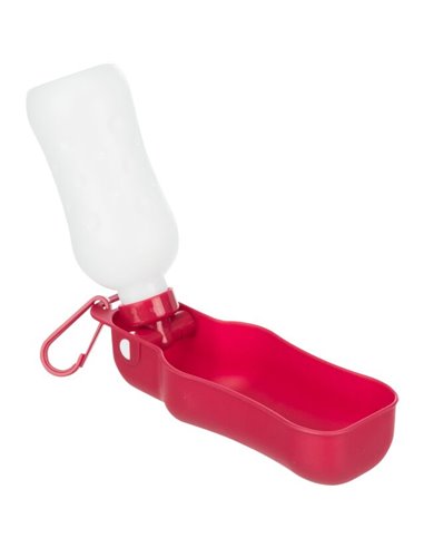 Sticla Cu Castron Pentru Apa, Plastic, Portabila, 0.25 l, Diferite Culori, 2462