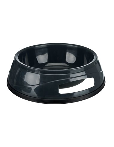 Castron Plastic, Antiderapant, Greu, 0.5 l/14 cm, Diferite Culori, 24951