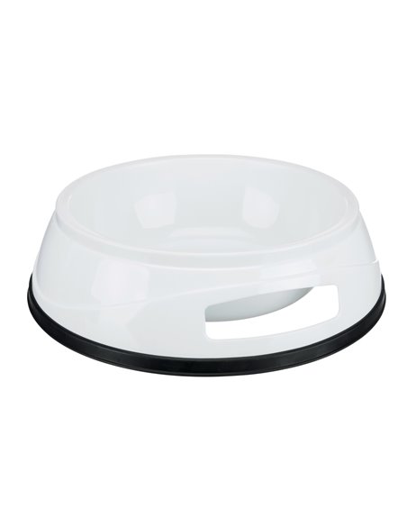 Castron Plastic, Antiderapant, Greu, 0.5 l/14 cm, Diferite Culori, 24951