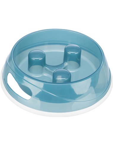 Castron Plastic Pentru Hranire Lenta 0.9 l/23 cm, Diverse Culori, 25032