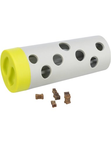 Jucarie Pentru Caini, Rola Eliberare Recompense, 6/5 Ã— 14 cm, Gri/Lime, 32020